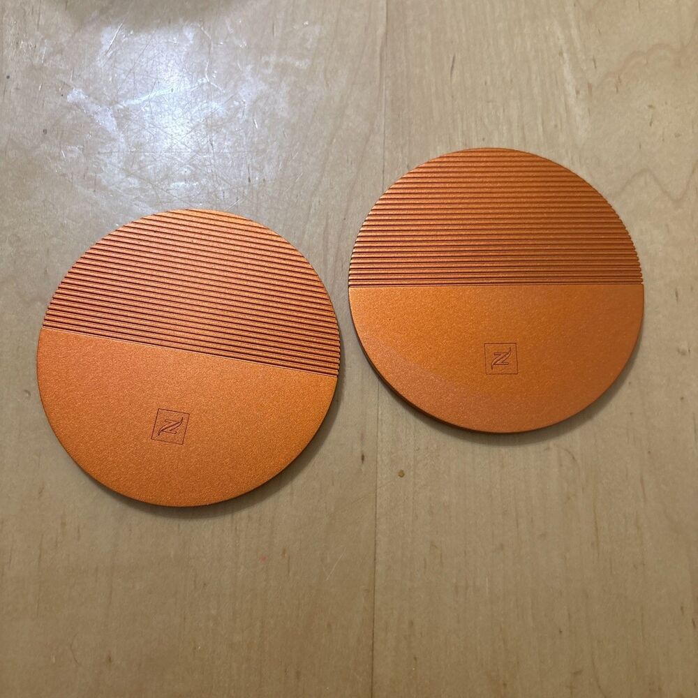 Nespresso Orange Coasters Set Of 2 Federico Peri Fall